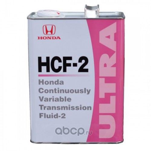 OE HONDA МАСЛО ТРАНСМИССИОННОЕ ULTRA HCF-2 (4L)_ для системы CVT HONDA II-го поколения, после 2012г