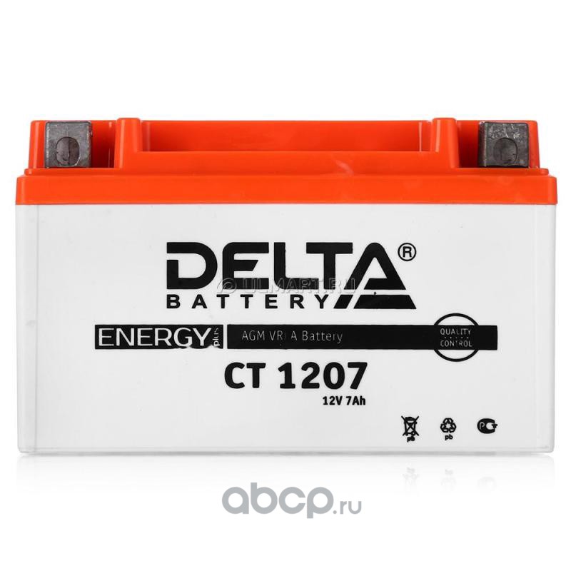 DELTA battery CT1207