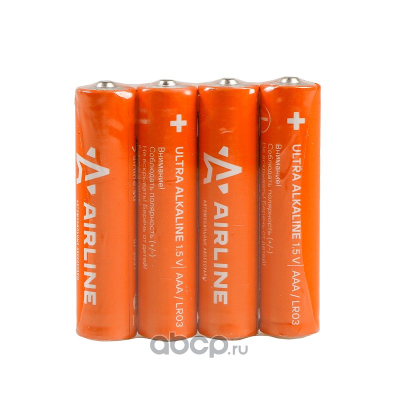 Батарейки LR03_AAA щелочные 4 шт. (AAA-040)