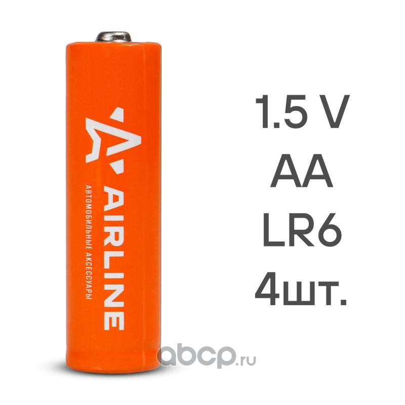 Батарейки LR6_AA щелочные 4 шт. (AA-040)