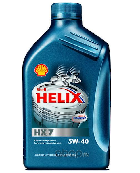 SHELL HELIX HX7 5W-40 1L МАСЛО МОТОРНОЕ