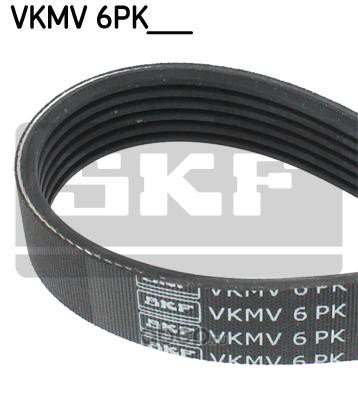 VKMV6PK1107 Skf Ремень поликлиновой Nis Qashqai 2.0 (07-)