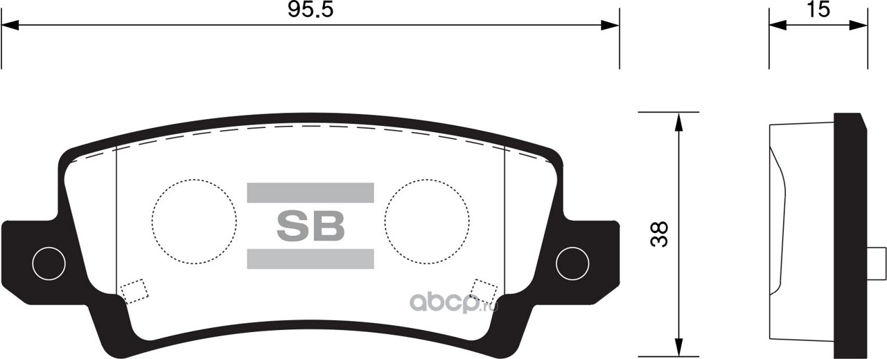 Sangsin brake SP1503