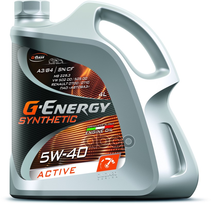 Масло 5w40 g energy synthetic
