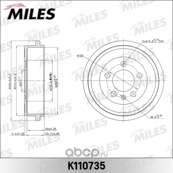 Miles K110735