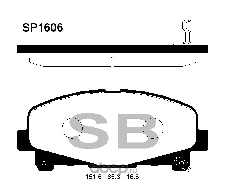 Sangsin brake SP1606