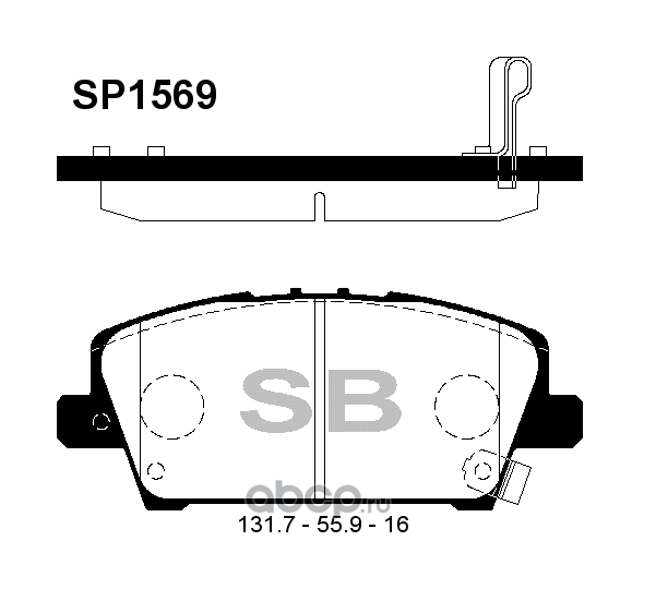Sangsin brake SP1569
