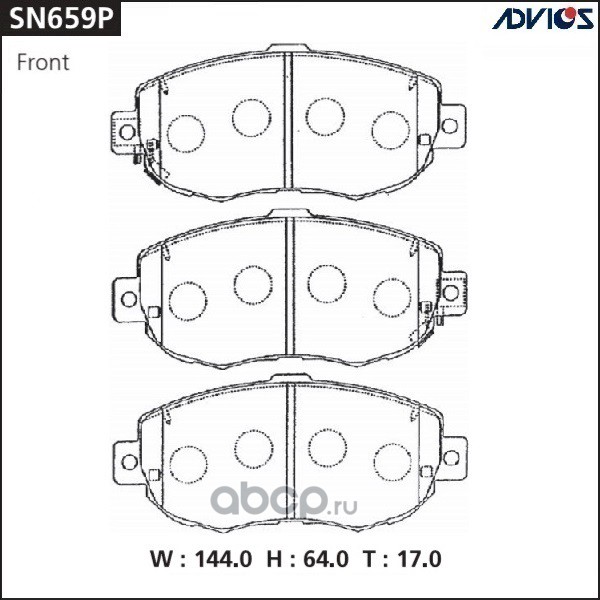 ADVICS SN659P