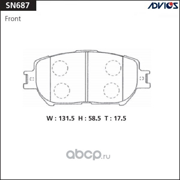 ADVICS SN687