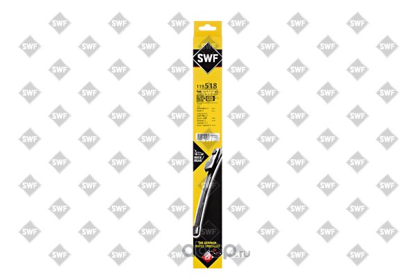 Swf 119518 Щетка стеклоочистителя задняя 335 мм бескаркасная 1 шт Visioflex