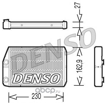 Denso DRR09034 Радиатор отопителя