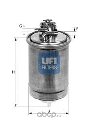 UFI 2439100 Топливный фильтр
