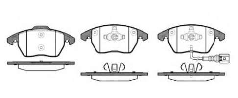 Тормозные колодки поло лифтбек