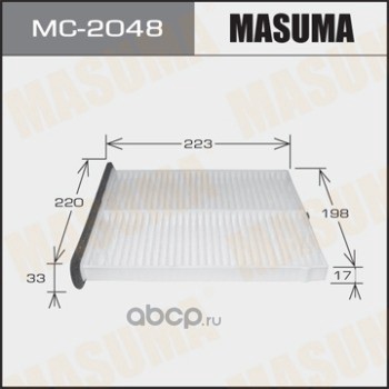 Masuma MC2048 Фильтр салонный