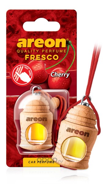 AREON FRTN39 Ароматизатор Areon подвесной FRESCO cherry (вишня)