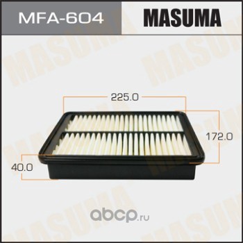 Masuma MFA604 Воздушный фильтр A-481 MASUMA (1/40)