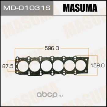 Masuma MD01031S Прокладка ГБЦ