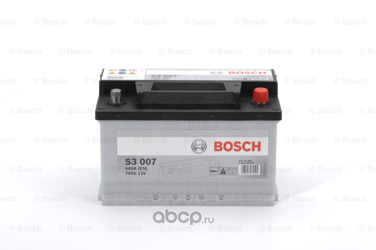 Аккумулятор bosch 12v 70ah