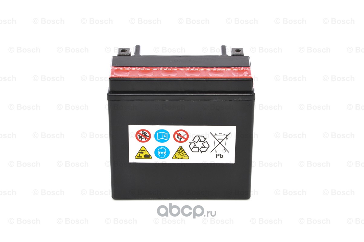 Bosch 0092M60180 Аккумулятор M6 AGM (cухозаряженная) 12 А/ч Прямая 150x87x145 EN200 А