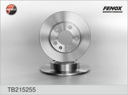 FENOX TB215255 Диск тормозной задний VAG A3/Fabia/Octavia/Golf IV/New Beetle/D=232mm