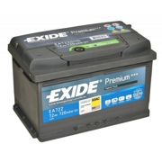 EXIDE EA722 Батарея аккумуляторная 72А/ч 720А 12В обратная поляр. стандартные клеммы