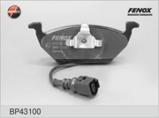 FENOX BP43100 Колодки тормозные передние