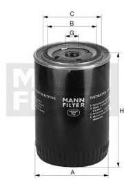 MANN-FILTER W96214 Фильтр масляный UNIVERSAL /Truck/Bus/Industrial