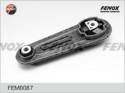 FENOX FEM0087 Опора двигателя задняя RENAULT Logan/Sandero/Megane/LADA Largus