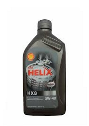 Shell 550023626 Масло моторное Shell Helix HX8 5W40 синтетическое 1 л