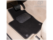 NORPLAST NPA00T81820 Коврик в багажник полиуретан SKODA Superb III, 2015 черный 1 шт.