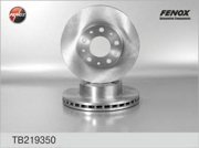 FENOX TB219350 Диск тормозной передний CITROEN/FIAT/PEUGEOT all Bus 02-06
