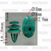 PATRON P371350 Клипса пластмассовая