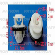 PATRON P371231 Клипса пластмассовая