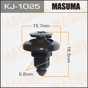 Masuma KJ1025 Клипса (пластиковая крепежная деталь)