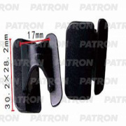 PATRON P371390 Зажим пластиковый