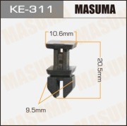 Masuma KE311 Клипса (пластиковая крепежная деталь)