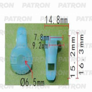 PATRON P371206 Фиксатор пластиковый