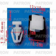 PATRON P371241 Клипса пластмассовая