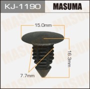 Masuma KJ1190 Клипса (пластиковая крепежная деталь)