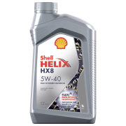 Shell 550040424 Масло моторное Shell Helix HX8 Synthetic 5W40 синтетическое 1 л