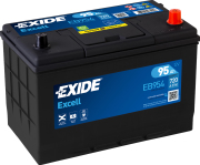 EXIDE EB954 Батарея аккумуляторная 95А/ч 720А 12В обратная полярн. выносные клеммы