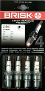 BRISK L15YC Свеча зажигания (4 шт.)