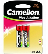 Camelion LR6BP2 Батарейка алкалиновая Plus Alkaline AA 1,5 В упаковка 2 шт.