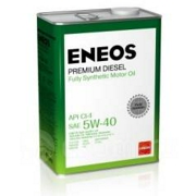 ENEOS 8809478943077 Масло моторное Premium Disel CI-4 5W-40 синтетическое 4 л