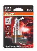 Osram 64211NBU01B Лампа галогенная OSRAM H11 PGJ19-2 12V55W 3800K 1шт.