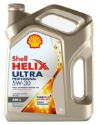 Shell 550046353 Масло моторное Helix Ultra Professional AM-L 5W-30 синтетическое 4 л