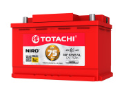 TOTACHI 90375 Батарея аккумуляторная 75А/ч 700А 12В прямая (+) (-) поляр. стандартные (Европа) клеммы