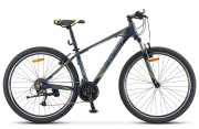 Stels LU080593 Велосипед 27,5 горный STELS Navigator 710 V (2019) количество скоростей 21 рама алюминий 17 темно-синий