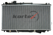 KORTEX KRD1081 Радиатор KIA SPECTRA/SHUMA 1.5/1.6 АКПП